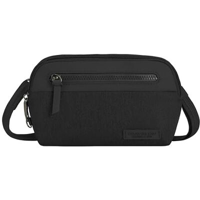 Travelon : Metro Sac à bandoulière antivol Petit format, Noir, Einheitsgröße Travelon : Metro Sac à bandoulière antivol Petit format, Noir, Einheitsgröße