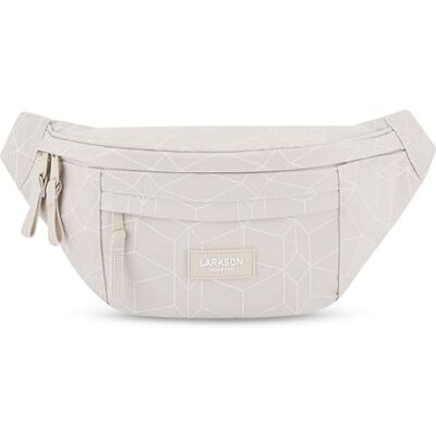 LARKSON Ole Sac banane imperméable pour femme et homme Beige, Sable, Talla única LARKSON Ole Sac banane imperméable pour femme et homme Beige, Sable, Talla única