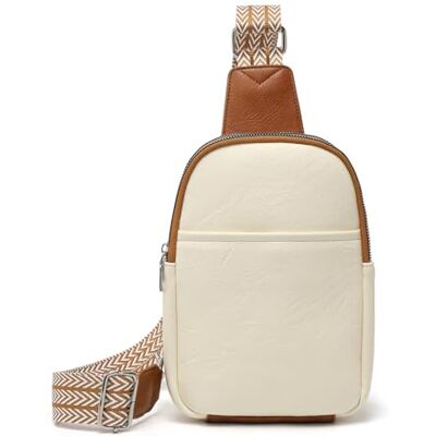 Miss Lulu Sac à bandoulière pour femme, petite fille, sac à main en cuir, sacs d'épaule imperméable, avec bandoulière réglable Miss Lulu Sac à bandoulière pour femme, petite fille, sac à main en cuir, sacs d'épaule imperméable, avec bandoulière réglable