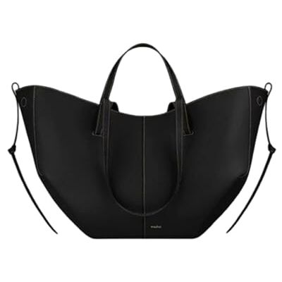 CORIOS Sac à Main pour Femme Sac Seau en Forme de Croissant de Style PU Cuir Sac Portés Épaule Grande Sacs Cabas Hobo Sac Fourre Tout 2pcs pour Travail Achats Voyage, Noir avec Bande Blanche L, L CORIOS Sac à Main pour Femme Sac Seau en Forme de Croissant de Style PU Cuir Sac Portés Épaule Grande Sacs Cabas Hobo Sac Fourre Tout 2pcs pour Travail Achats Voyage, Noir avec Bande Blanche L, L