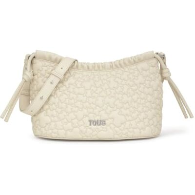 TOUS Sac à bandoulière moyen 2002185301 Puffy Bear, gris TOUS Sac à bandoulière moyen 2002185301 Puffy Bear, gris