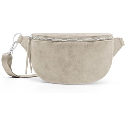 Expatrié Alice Small Suede Sac banane pour femme, sac pour festival, voyage et utilisation quotidienne en cuir végétalien, petit sac élégant à la mode, imperméable, Crème, Taglia Unica, classique Expatrié Alice Small Suede Sac banane pour femme, sac pour festival, voyage et utilisation quotidienne en cuir végétalien, petit sac élégant à la mode, imperméable, Crème, Taglia Unica, classique