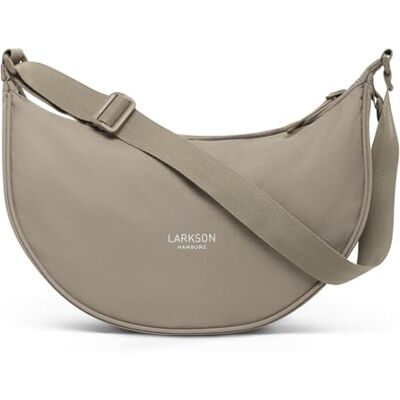 LARKSON Sac Bandoulière Femme Solveig Medium Sac a Main Tendance pour Voyage, Shopping, Quotidiens Sac Banane Tissu Petit Sacoche Demi Lune Imperméable LARKSON Sac Bandoulière Femme Solveig Medium Sac a Main Tendance pour Voyage, Shopping, Quotidiens Sac Banane Tissu Petit Sacoche Demi Lune Imperméable
