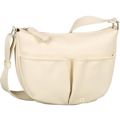 TOM TAILOR Denim Jelena Sac bandoulière pour femme Taille M, Blanc., M TOM TAILOR Denim Jelena Sac bandoulière pour femme Taille M, Blanc., M