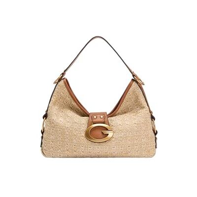 GUESS Sac à bandoulière Camden Shoulder Bag Naturel/Cognac beige GUESS Sac à bandoulière Camden Shoulder Bag Naturel/Cognac beige