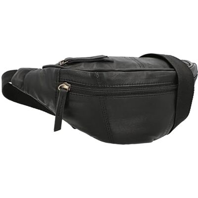 Gusti Leder Gusti Lori Sac banane en cuir pour homme et femme Sac banane vintage Noir, Noir , Einheitsgröße Gusti Leder Gusti Lori Sac banane en cuir pour homme et femme Sac banane vintage Noir, Noir , Einheitsgröße