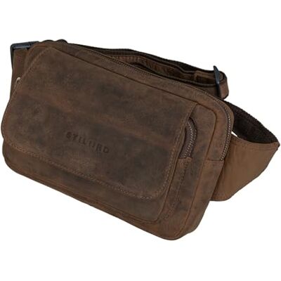 STILORD "Boston" Vintage Sacoche Banane en Cuir Ceinture Réglable Poche Ventrale Sac Banane idéal Sport Voyages Quotidien Durable pour Homme Femme Couleur:colorado marron STILORD "Boston" Vintage Sacoche Banane en Cuir Ceinture Réglable Poche Ventrale Sac Banane idéal Sport Voyages Quotidien Durable pour Homme Femme Couleur:colorado marron