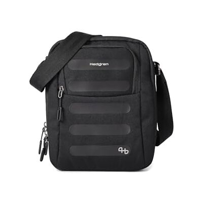 Hedgren Relax M, Vertical Crossover Medium + RFID Mixte Adulte, Noir Hedgren Relax M, Vertical Crossover Medium + RFID Mixte Adulte, Noir