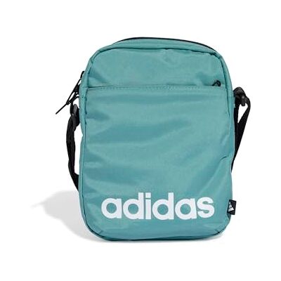 adidas Mixte LINEAR ORGANIZER, powder teal/black/white, One size adidas Mixte LINEAR ORGANIZER, powder teal/black/white, One size