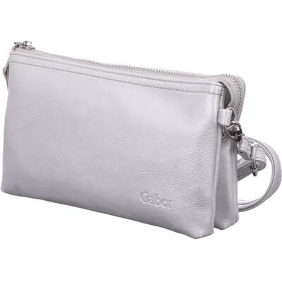Gabor Femme Emmy Sac de soirée, 4,5x13,5x22,5 cm (B x H x T), Argent (Silber), 4,5x13,5x22,5 cm (B x H x T) Gabor Femme Emmy Sac de soirée, 4,5x13,5x22,5 cm (B x H x T), Argent (Silber), 4,5x13,5x22,5 cm (B x H x T)