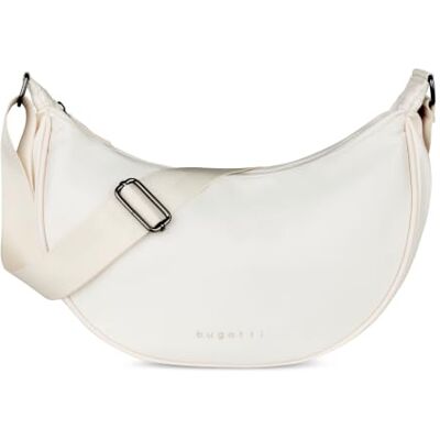 bugatti Mare 1.0 Moonbag crossbody pour femmes, sac bandoulière demi-lune léger en polyester bugatti Mare 1.0 Moonbag crossbody pour femmes, sac bandoulière demi-lune léger en polyester