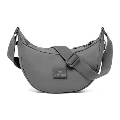 Johnny Urban Sac Bandoulière Femme & Homme Noir Ally Half Moon Bag Sac Banane avec Sangle Réglable Sacoche Demi Lune Imperméable Johnny Urban Sac Bandoulière Femme & Homme Noir Ally Half Moon Bag Sac Banane avec Sangle Réglable Sacoche Demi Lune Imperméable