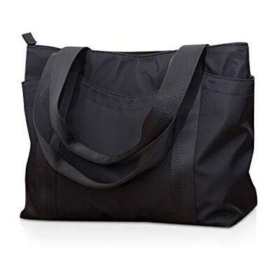 NICOLE & DORIS Sac Fourre-Tout en Nylon pour Femme Cabas Grand Sac à Bandoulière Sac Shopping étanche Sac Portés épaule Zippé Sac à Main de 14 Pouces NICOLE & DORIS Sac Fourre-Tout en Nylon pour Femme Cabas Grand Sac à Bandoulière Sac Shopping étanche Sac Portés épaule Zippé Sac à Main de 14 Pouces