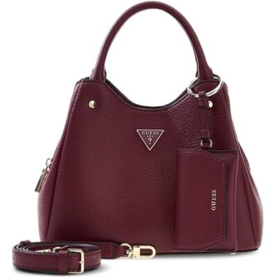 GUESS Sac à bandoulière Lorella Girlfriend Tote Bag Merlot bordeaux GUESS Sac à bandoulière Lorella Girlfriend Tote Bag Merlot bordeaux