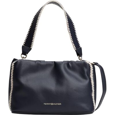 Tommy Hilfiger Th Soft Summer Mini Bucket Aw0aw17541 Sac seau Femme (lot de 1) Tommy Hilfiger Th Soft Summer Mini Bucket Aw0aw17541 Sac seau Femme (lot de 1)
