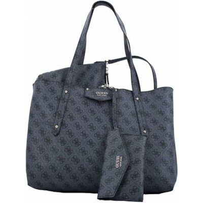 GUESS Sac fourre-tout Eco Brenton avec logo charbon GUESS Sac fourre-tout Eco Brenton avec logo charbon