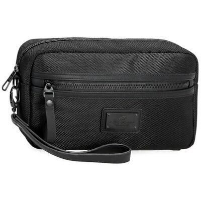 Pepe Jeans Blackmore Sac à main noir 24,5 x 15 x 6 cm Polyester avec détails en cuir synthétique 2,21 L by Joumma Bags, Noir, Talla única, Sac à main Pepe Jeans Blackmore Sac à main noir 24,5 x 15 x 6 cm Polyester avec détails en cuir synthétique 2,21 L by Joumma Bags, Noir, Talla única, Sac à main