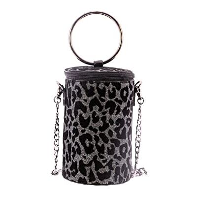 Eferri Clutche Corbigny, Pochette Sac De Soirée Animal Print Femme, 18x10x10 cm, Animal Print, 18x10x10 cm Eferri Clutche Corbigny, Pochette Sac De Soirée Animal Print Femme, 18x10x10 cm, Animal Print, 18x10x10 cm