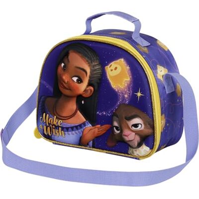Disney Karactermania Wish Star Sac à déjeuner 3D Lilas 25,5 x 20 cm, lilas, One Size, Sac à déjeuner 3D Motif étoile Disney Karactermania Wish Star Sac à déjeuner 3D Lilas 25,5 x 20 cm, lilas, One Size, Sac à déjeuner 3D Motif étoile