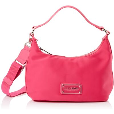 PLEIN SPORT Small Half Moon Deauville Handbag unisexe pour adulte, fuchsia, fuchsia PLEIN SPORT Small Half Moon Deauville Handbag unisexe pour adulte, fuchsia, fuchsia