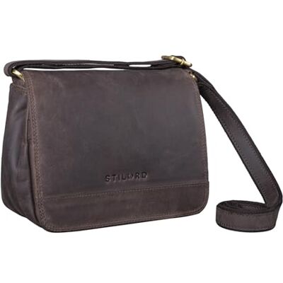 STILORD "Malou" Petite Sacoche Femme en Cuir Élégant Sac à Main Vintage Mini Sac à Bandoulière Sac Porté Croisé Sac de Soirée Classique Cuir Véritable Couleur:noir STILORD "Malou" Petite Sacoche Femme en Cuir Élégant Sac à Main Vintage Mini Sac à Bandoulière Sac Porté Croisé Sac de Soirée Classique Cuir Véritable Couleur:noir