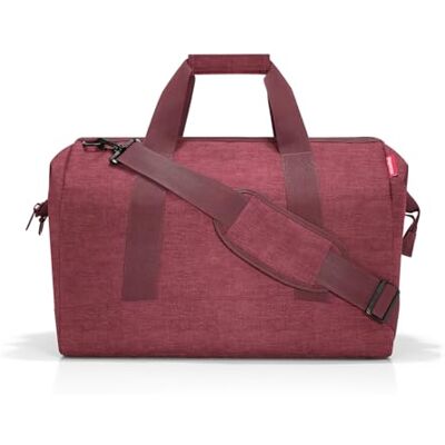 reisenthel Allrounder L Sac de docteur polyvalent pour les voyages, le travail ou les loisirs Avec un design fonctionnel et élégant, Twist Maroon, Mittelgroße reisenthel Allrounder L Sac de docteur polyvalent pour les voyages, le travail ou les loisirs Avec un design fonctionnel et élégant, Twist Maroon, Mittelgroße