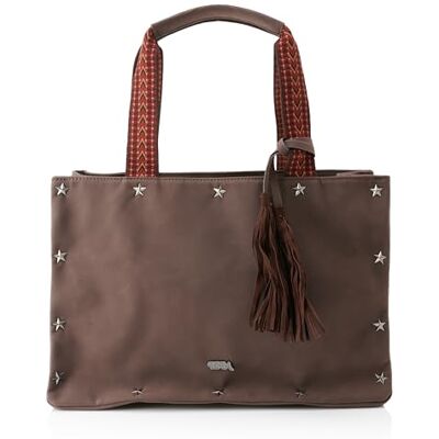 ESHA Sac cabas pour femme, marron ESHA Sac cabas pour femme, marron