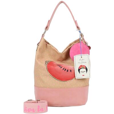 Fritzi aus Preussen Fritzi x Frida Kahlo Izzy07 Limited Canvas Hobo Bag Melon Femme Sac Épaule Sac Bandoulière Sac à Main Loisirs Quotidien Travail Festival Fermeture Magnétique Canvas 37 x 27 x 17 cm, Beige Fritzi aus Preussen Fritzi x Frida Kahlo Izzy07 Limited Canvas Hobo Bag Melon Femme Sac Épaule Sac Bandoulière Sac à Main Loisirs Quotidien Travail Festival Fermeture Magnétique Canvas 37 x 27 x 17 cm, Beige