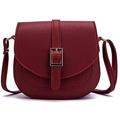 FANDARE Rétro Sac à bandoulière Femme Sac a Main en PU Cuir Sacs Portés épaule Sacoche Besace Messenger Bag Sacs pour Téléphone Chic Pochette, Rouge, L, Rétro FANDARE Rétro Sac à bandoulière Femme Sac a Main en PU Cuir Sacs Portés épaule Sacoche Besace Messenger Bag Sacs pour Téléphone Chic Pochette, Rouge, L, Rétro