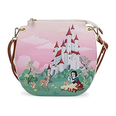 Loungefly Disney Snow White Castle Series Sac à bandoulière, Multicolore, Taille unique Loungefly Disney Snow White Castle Series Sac à bandoulière, Multicolore, Taille unique
