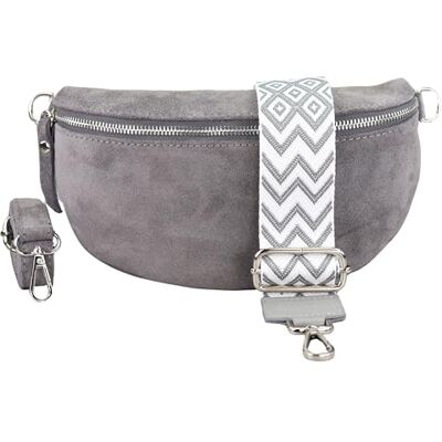 Blade Sac banane pour femme, en daim fait à la main, sac à bandoulière, sac banane en cuir véritable avec sangles à motifs, 3 tailles, sac à bandoulière élégant fabriqué en Italie, cadeau pour elle, Blade Sac banane pour femme, en daim fait à la main, sac à bandoulière, sac banane en cuir véritable avec sangles à motifs, 3 tailles, sac à bandoulière élégant fabriqué en Italie, cadeau pour elle,