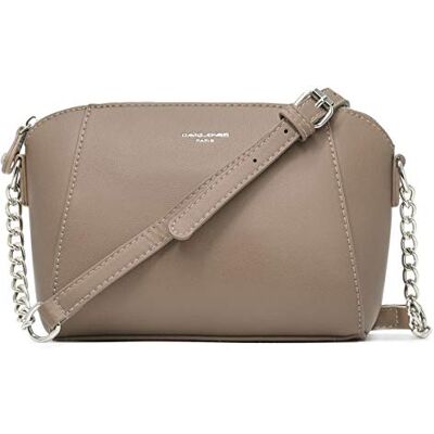 David Jones Petit Sac Bandoulière Femme Trapèze Sac à Main Chaîne Porté Epaule Cuir PU Besace Sacoche Croisé Travers Pochette Soirée Mode Travail Shopping Elégant Tendance Chic David Jones Petit Sac Bandoulière Femme Trapèze Sac à Main Chaîne Porté Epaule Cuir PU Besace Sacoche Croisé Travers Pochette Soirée Mode Travail Shopping Elégant Tendance Chic