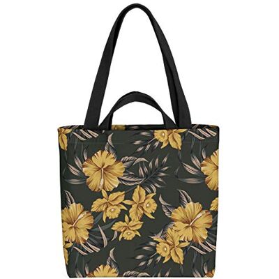 VOID Vieilles Fleurs Tropicales Sac Shopping 33x33x14cm,15l Shopper Bag Cabas, Multicolore, XXL, casual VOID Vieilles Fleurs Tropicales Sac Shopping 33x33x14cm,15l Shopper Bag Cabas, Multicolore, XXL, casual