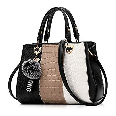 NICOLE & DORIS 2024 Nouveau Sac à Main Femme Sacs Portés Main Mode Sac Bandoulière Élégant Sac Epaule Sacoche Femme Sac à Poignée Supérieure avec Pom Poms NICOLE & DORIS 2024 Nouveau Sac à Main Femme Sacs Portés Main Mode Sac Bandoulière Élégant Sac Epaule Sacoche Femme Sac à Poignée Supérieure avec Pom Poms