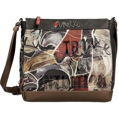 Anekke Sac à bandoulière 3 compartiments Imaginary Multi-compartiments Grande capacité Bandoulière Dimensions : 28/24/8 cm Accessoires et accessoires pour femme, Divers Anekke Sac à bandoulière 3 compartiments Imaginary Multi-compartiments Grande capacité Bandoulière Dimensions : 28/24/8 cm Accessoires et accessoires pour femme, Divers