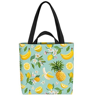 VOID Sac de courses à fruits du Sud 33 x 33 x 14 cm, 15 l, multicolore, XXL, Décontracté VOID Sac de courses à fruits du Sud 33 x 33 x 14 cm, 15 l, multicolore, XXL, Décontracté