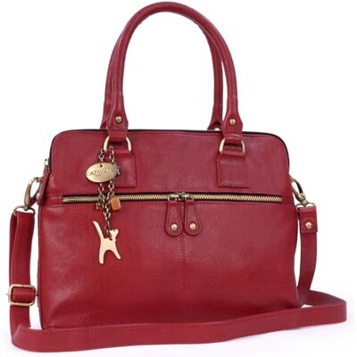 Catwalk Collection Handbags Grand Tote Bag Femme Cuir Sac à Main de Travail Sac Porté Èpaule Avec Bandoulière Détachable Victoria Catwalk Collection Handbags Grand Tote Bag Femme Cuir Sac à Main de Travail Sac Porté Èpaule Avec Bandoulière Détachable Victoria
