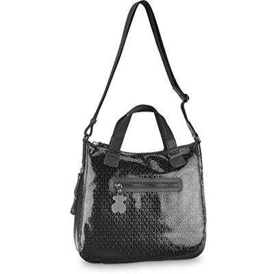 TOUS Amberani Lindsay Sac à bandoulière pour femme 34 x 30,5 x 18 cm TOUS Amberani Lindsay Sac à bandoulière pour femme 34 x 30,5 x 18 cm