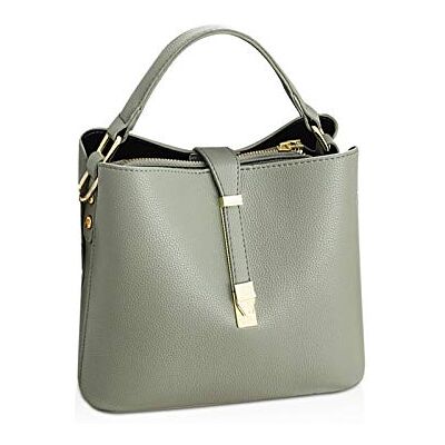 NICOLE & DORIS Sac a Main Femme Sac Bandouliere Porté Epaule Cuir PU Femme Cuir Sacs Grand Capacité Sac Cabas Fourre Sac seau noir NICOLE & DORIS Sac a Main Femme Sac Bandouliere Porté Epaule Cuir PU Femme Cuir Sacs Grand Capacité Sac Cabas Fourre Sac seau noir