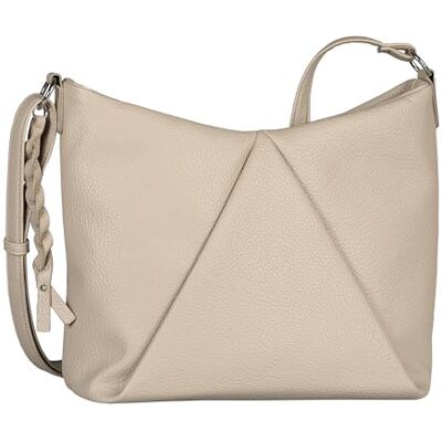 TOM TAILOR Danica Hobo Bag Sac à bandoulière pour femme Taille M, beige, M TOM TAILOR Danica Hobo Bag Sac à bandoulière pour femme Taille M, beige, M