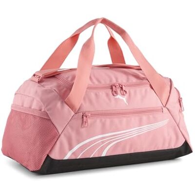 PUMA Sac de sport Fundamental Sports Bag Wild Pink Corail PUMA Sac de sport Fundamental Sports Bag Wild Pink Corail