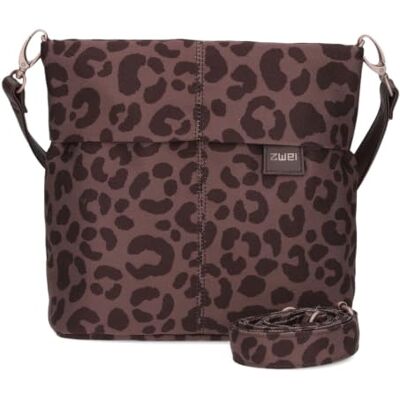 Zwei Mademoiselle.M M8 Sac à bandoulière en cuir synthétique avec compartiment secret et compartiment principal avec fermeture éclair, bandoulière courte et longue amovible Zwei Mademoiselle.M M8 Sac à bandoulière en cuir synthétique avec compartiment secret et compartiment principal avec fermeture éclair, bandoulière courte et longue amovible