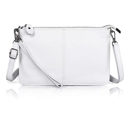 befen Petit sac à bandoulière en cuir véritable avec poche pour téléphone portable pour femme befen Petit sac à bandoulière en cuir véritable avec poche pour téléphone portable pour femme