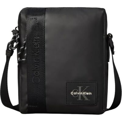 Calvin Hommes RUBBERIZED REPORTERLV04D3480G Autres sacs, Noir (Noir), Taille unique Calvin Hommes RUBBERIZED REPORTERLV04D3480G Autres sacs, Noir (Noir), Taille unique