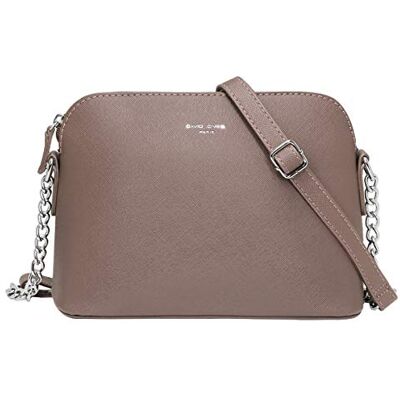 David Jones Petit Sac Bandoulière Femme Sac à Main Chaîne Argentée Porté Epaule Besace Sacoche Messenger Téléphone Cuir PU Rigide Fourre-Tout Ville Voyage Shopping Mode Chic David Jones Petit Sac Bandoulière Femme Sac à Main Chaîne Argentée Porté Epaule Besace Sacoche Messenger Téléphone Cuir PU Rigide Fourre-Tout Ville Voyage Shopping Mode Chic