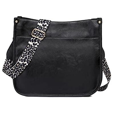 NICOLE & DORIS Sac Bandoulière Femme Sacs à Main Portés épaule en Cuir PU Sac Besace Multi Poches Shopping Bag Sac Crossbody Messenger Grande Sac Cartable en Léopard NICOLE & DORIS Sac Bandoulière Femme Sacs à Main Portés épaule en Cuir PU Sac Besace Multi Poches Shopping Bag Sac Crossbody Messenger Grande Sac Cartable en Léopard