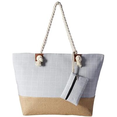 DonDon sac de plage hydrofuge avec fermeture à glissière DonDon sac de plage hydrofuge avec fermeture à glissière