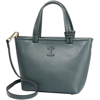 eLymwoo Sac seau en cuir véritable pour femme, sac à bandoulière unique, sac à main tendance, design polyvalent, bleu, Medium, Détachable, unique eLymwoo Sac seau en cuir véritable pour femme, sac à bandoulière unique, sac à main tendance, design polyvalent, bleu, Medium, Détachable, unique