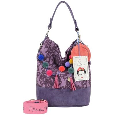 Fritzi aus Preussen Fritzi x Frida Kahlo Izzy07 Limited Canvas Hobo Bag Nature Folk Femme Sac Épaule Sac Bandoulière Sac à Main Loisirs Quotidien Travail Festival Fermeture Magnétique Canvas 37 x 27 x 17 cm, Lilas Fritzi aus Preussen Fritzi x Frida Kahlo Izzy07 Limited Canvas Hobo Bag Nature Folk Femme Sac Épaule Sac Bandoulière Sac à Main Loisirs Quotidien Travail Festival Fermeture Magnétique Canvas 37 x 27 x 17 cm, Lilas