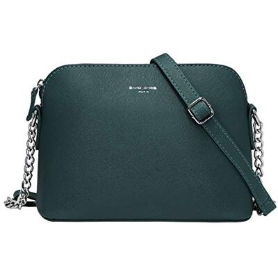 David Jones Petit Sac Bandoulière Femme Sac à Main Chaîne Argentée Porté Epaule Besace Sacoche Messenger Téléphone Cuir PU Rigide Fourre-Tout Ville Voyage Shopping Mode Chic David Jones Petit Sac Bandoulière Femme Sac à Main Chaîne Argentée Porté Epaule Besace Sacoche Messenger Téléphone Cuir PU Rigide Fourre-Tout Ville Voyage Shopping Mode Chic